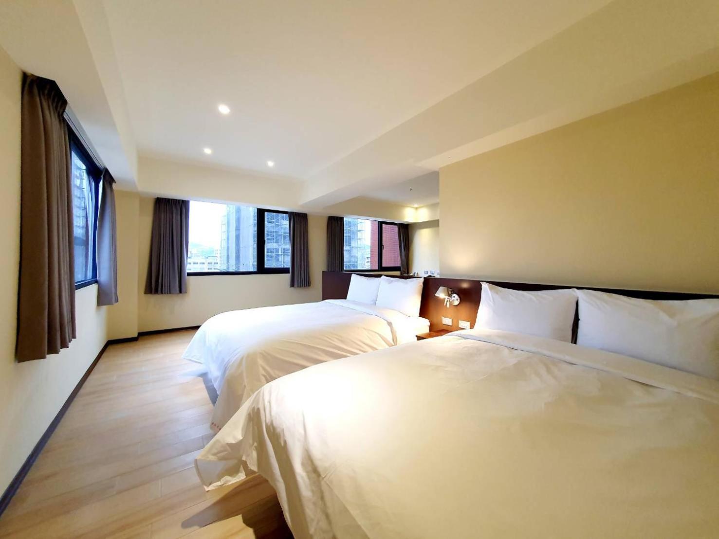 享住新大華館 Hotell Chilung Exteriör bild