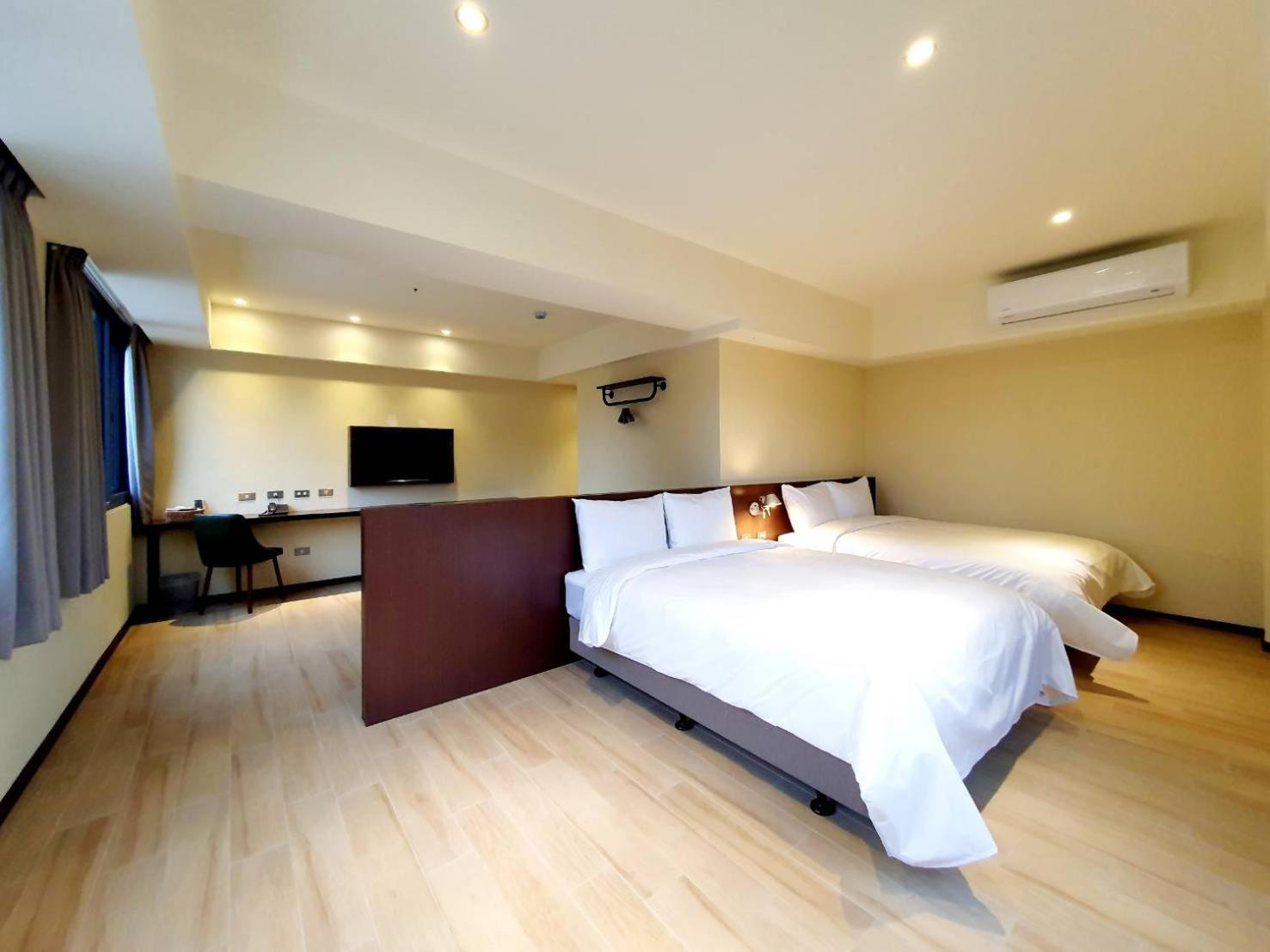 享住新大華館 Hotell Chilung Exteriör bild