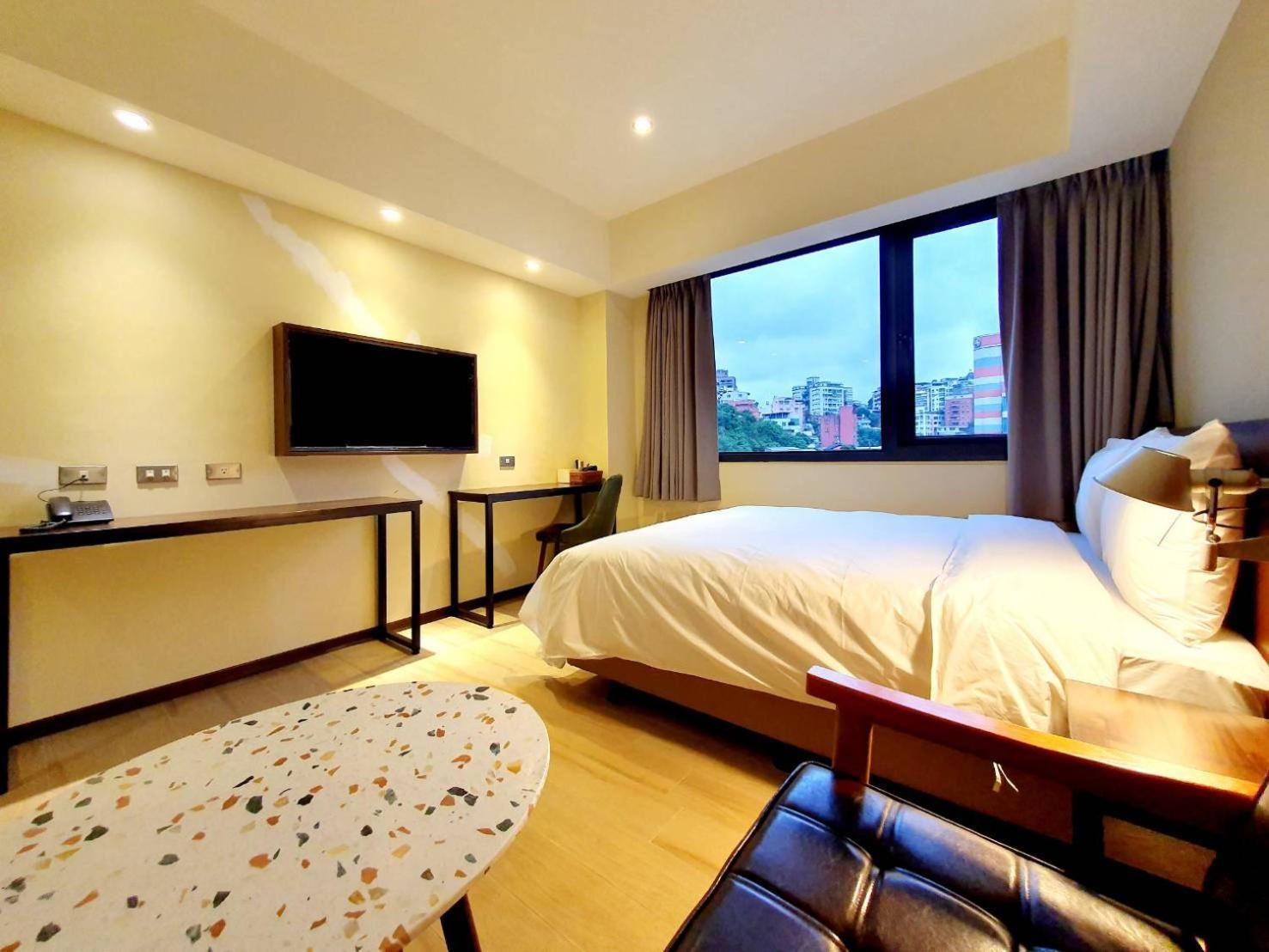 享住新大華館 Hotell Chilung Exteriör bild