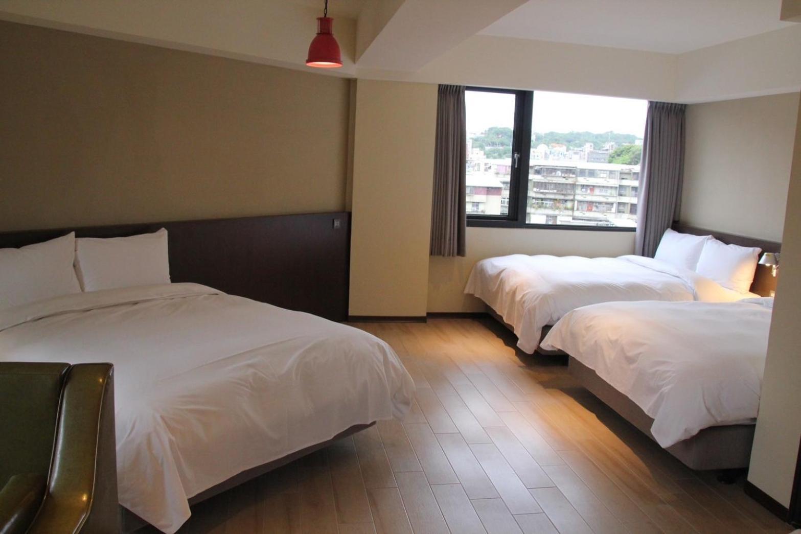享住新大華館 Hotell Chilung Exteriör bild