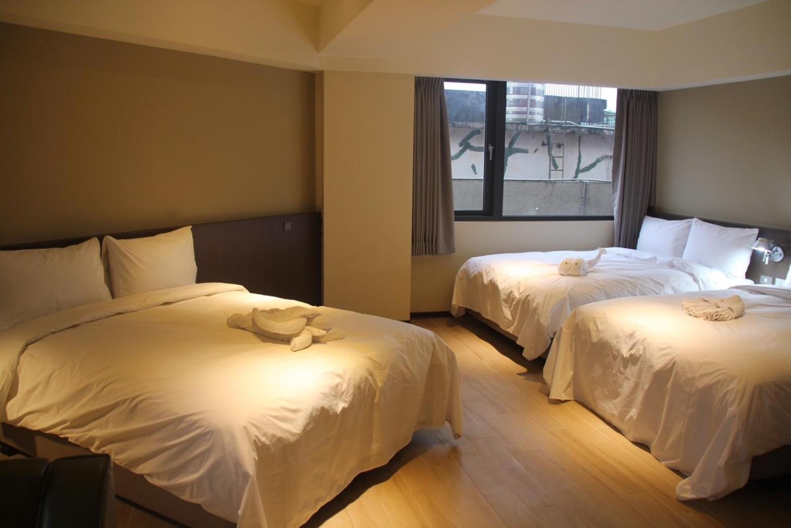 享住新大華館 Hotell Chilung Exteriör bild